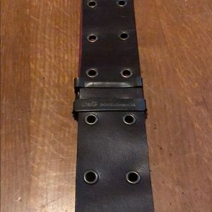 D&G brown belt